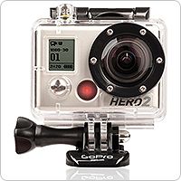 Gopro HD HERO2 モータースポーツ　モニター付